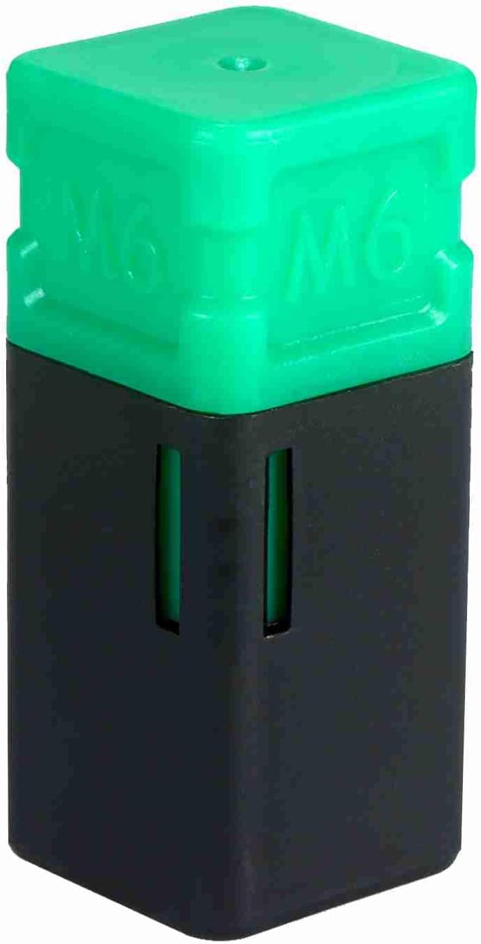 Replacement Riveter Gun Part with Colorful Labeled Box/Cover for M3 M4 M5 M6 M8 M10 and M12 Threaded Mandrels (M6)