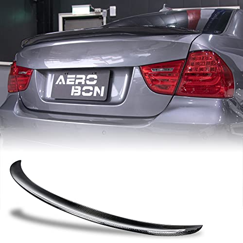 Real Carbon Fiber Trunk Spoiler for 2005-2012 BMW 3 Series E90 Sedan M3 E90