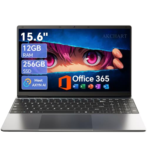 15.6" AI Laptop with Office 365