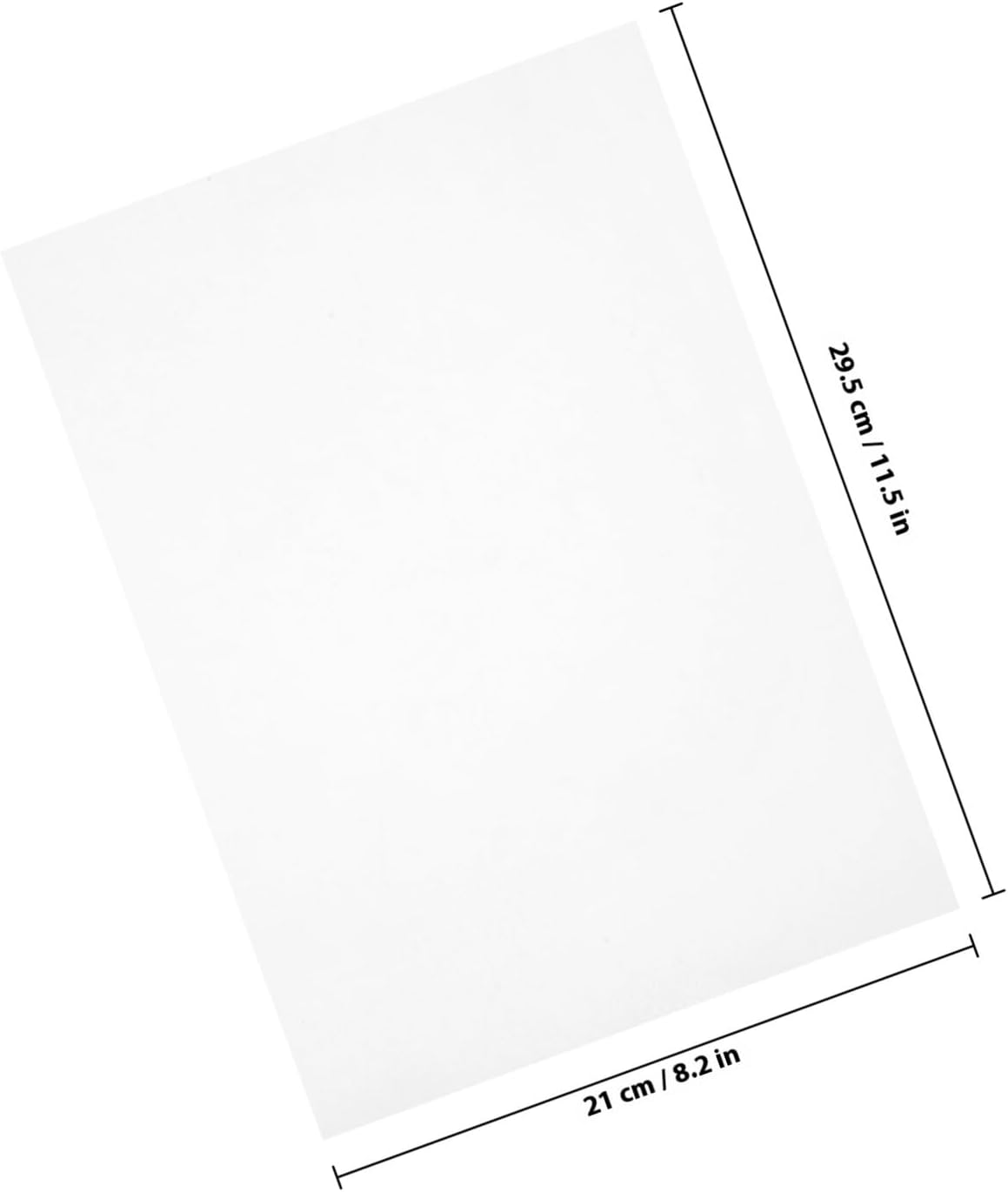 BCOATH 100pcs A4 Tracing Paper Pad for Artists and Animators White Sulfuric Sketch Drawing Paper Suitable for Animation, Sewing, and Drafting