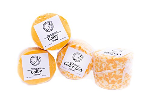Perfect Partners Wisconsin Colby and Colby Jack Cheese Box,1.25 Pound (Pack of 4)