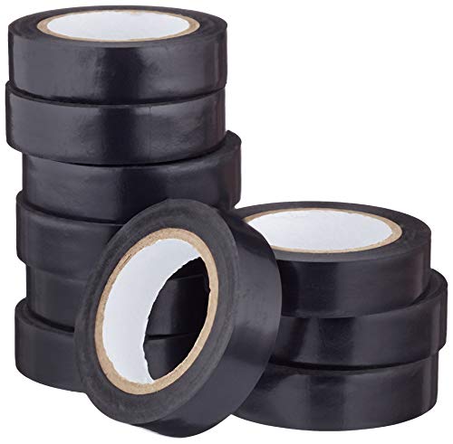 Image of K24 10401 Adhesive Tape PVC Insulation Tape 10 m Long 15 mm Wide Black