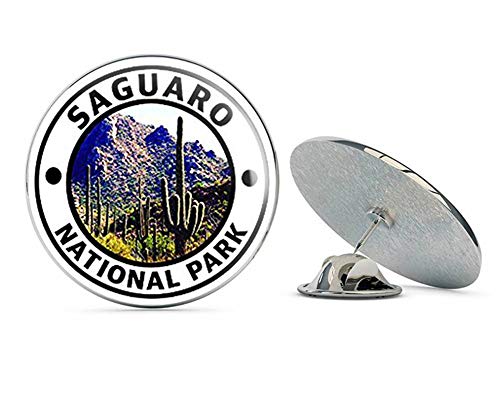Round Saguaro National Park (Hike Travel rv) Metal 0.75