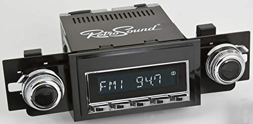 Retro Manufacturing Laguna Radio with Chrome Face, 53P-73P Knobs, and