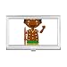 Black Wild Congo Cartoon Business Card Holder Case Pocket Box Wallet