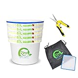iPower 5 Gallon 5-Pack Bubble Bags Herb Hash Mesh Filter Ice Essence Extraction Kit with 25 Micron...