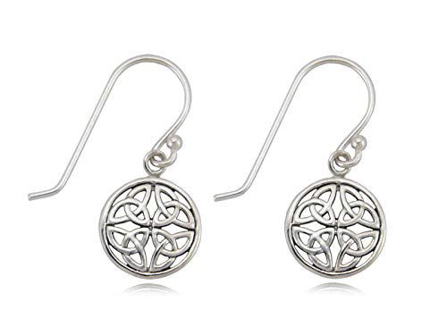 Nature Rebel - Pendientes de nudos de plata de ley 925