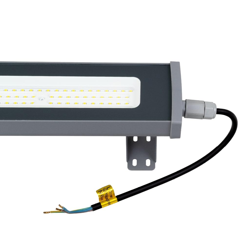 LUXULA LED Hallenstrahler 150W 2 Stück 5000K Neutralweiß 18700lm - Industrie Hallenleuchte für Werkstatt Lager Garage - 120lm/W IP65 IK06 - High Bay Industrielampe Hallenbeleuchtung Deckenleuchte