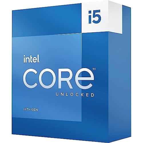 Intel Core i5-13600K Desktop Processor 14 (6 P-cores + 8 E-cores) with Integrated Graphics - Unlocked