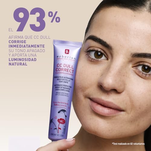 Erborian - CC Dull Correct - Tratamiento Perfeccionador Automático del Tez - Potenciador de Brillo, Unifica e Ilumina el Tez - Para Pieles Opacas y Cansadas - Cuidado Cosmético Coreano - 15ml - imagen 6