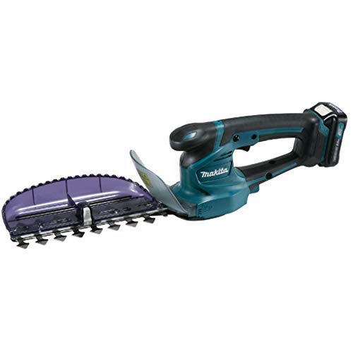 MAKITA APARADOR DE CERCA VIVA A BATERIA 12V UH201DSA COM BATERIA ...