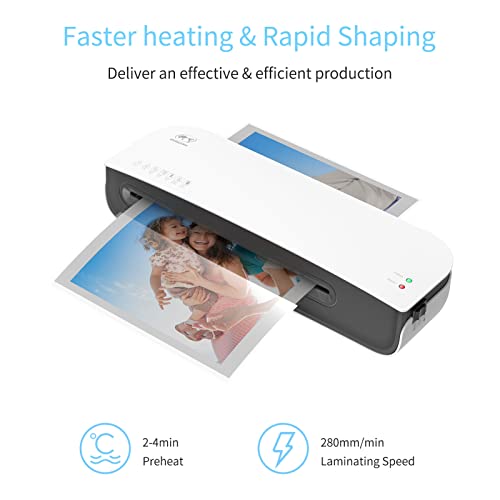 SL289 Desktop Laminador Conjunto de Máquinas A4 Tamanho Laminação Quente e Fria Sistema de 2 Rolos 9