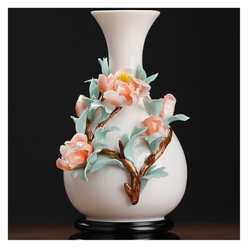 中国美術 赤い 花瓶 高16.5cm(K-YC475) 中国美術 赤い 花瓶 高16.5cm(K-YC475)