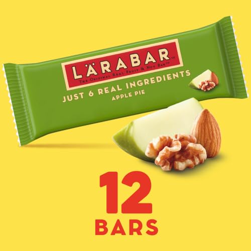 Larabar Apple Pie, Fruit & Nut Bars, 12 ct, 19.2 oz | Gluten-Free, Vegan, Dairy Free, Kosher, Soy Free, Non-GMO, No Sugar Added, 6 Real Ingredients - image 3