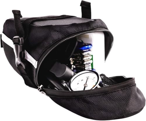 COZYROOMY Kit Herramientas Bicicleta,Reparación de pinchazos Bicicleta, 210 PSI Mini Pump, Herramienta 10 en 1 (con Separador de Cadena), Palancas de neumáticos y 10 Parches,1 Bolsa de sillín. - imagen 8