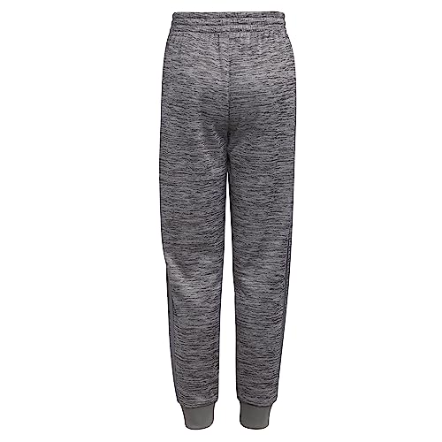 adidas Calça de corrida de lã para meninos, Cinza carvão mesclado, 2 Anos