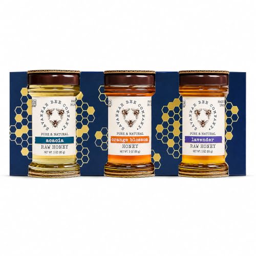 Product Image of the Savannah Bee Company Honey Sample Set - Variety Gift Set - Artisanal Honey