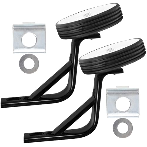Ruedas de Entrenamiento para Bicicleta de Repuesto 12-16 Pulgadas Blancas con Soporte Metálico miniatura 1