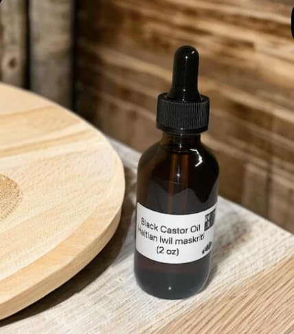 Black Castor Oil Haitian lwil maskriti (2 oz)