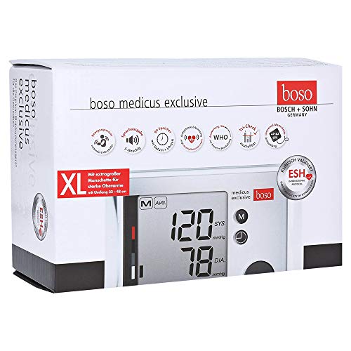 Tensiomètre de bras boso Medicus Exclusive XL haute précision médicale