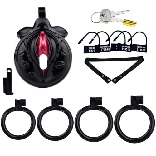 Cage de chasteté homme contre érection sextoy sissy noir