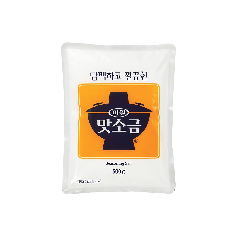 Chung Jung One Miwon MSG Salt Seasoning, 1.1 lb, Monosodium Glutamate MSG Powder
