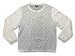 Tommy Hilfiger Women Crew Neck Long Sleeve Sweater White Polka-dot (X-Large)