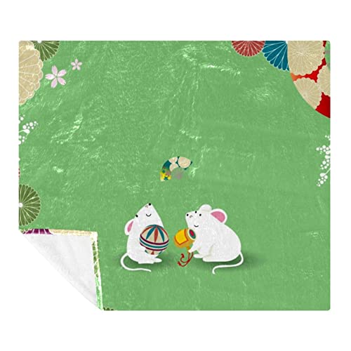 Couverture microfibre de qualité supérieure Two Mouses douce et durable - 2