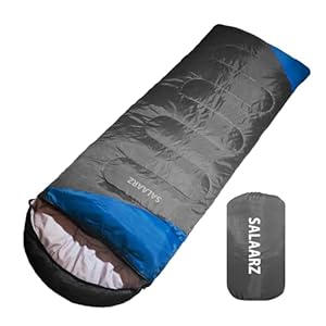SALAARZ Sleeping Bag for Adults 3-4 Season Waterproof Lightweight Sleeping Bag for Men, Women, Camping, Outdoors with Bag