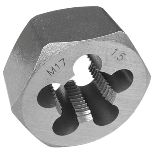Image of M17x1.5 Metric Hex Rethreading Die Alloy Steel Right Hand Die for Thread Repair and Maintenance