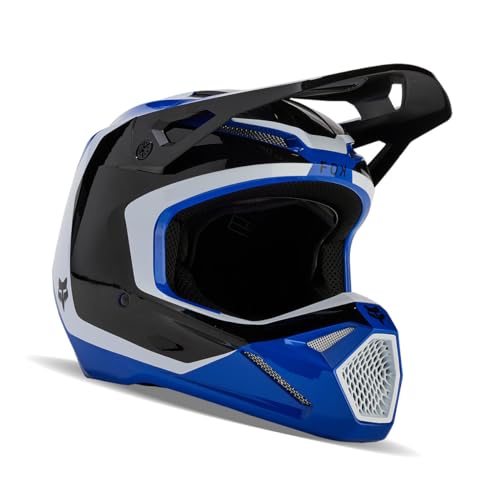 Amazon | FOX MX V1ヘルメット ニトロ L(頭囲59-60cm) ブルー 31370