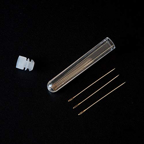 Pzrt 4Pcs Sewing Needles Container Transparent Plastic Needle Storage Container Needlework Tool 75Mm X 12Mm #TOP5