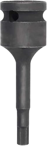 Miniatura 3 de 1 llave de vaso hexagonal de impacto, llave Allen de 12 pulgada, Bettomshin 0.236 in0.24 pulgadas, acero Cr-Mo, destornillador hexagonal de impacto