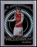 2025-26 Topps Finest UEFA Club Competitions Finest of the Millennium Max Dowman #FM-8 Arsenal FC