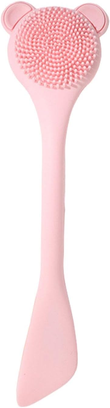 Vriusi Facial Brush for Women, Silicone Face Scrubber, Face Wash Brush, Cartoon Face Cleanser, Manual Face Scrubber, Face Massager Brush, Cartoon Facial Scrubber, Skin Care Brush for Women, Silicon