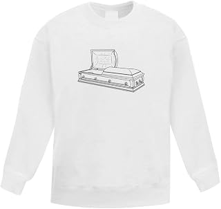 Azeeda 'Coffin' Kid's Sweatshirt/Jumper (9-11 Years) (KW00103972)