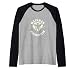 Mothman Research Team Cryptid Paranormal Raglan Baseball Tee