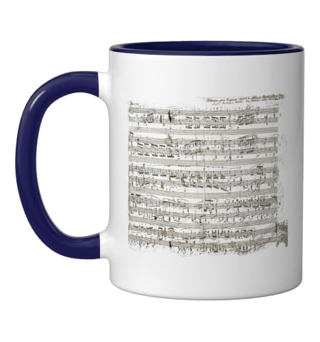 Chopin Sheet Music Ceramic Mug