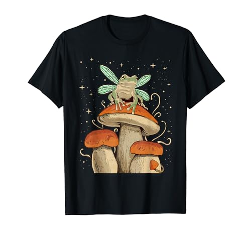 Cottagecore Aesthetic Fairy Frog Mushroom Goblincore Witchy T�V���c