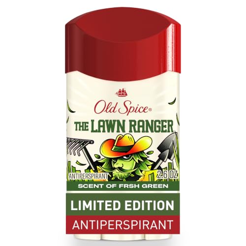 Image of Old Spice Dry Feel Antiperspirant Deodorant for Men, Summerdudes, 24 /7 Sweat & Odor Protection, 24 /7 Sunny Freshness & Long Lasting Scent, Invisible Solid, Lawn Ranger with Fresh Green Scent, 2.6 oz