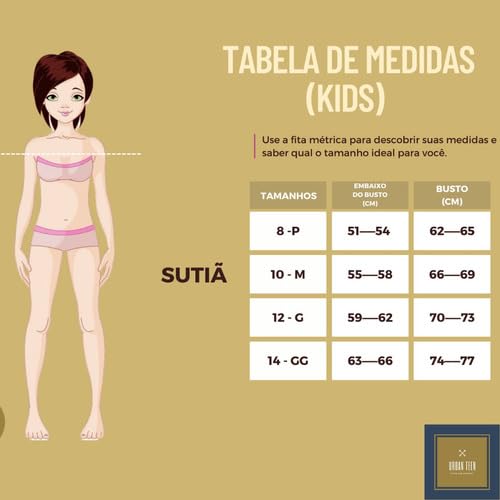 Sutiã Infantil Juvenil Em V, Renda, Sem Bojo -delicado Tamanho:10;Cor:Branco