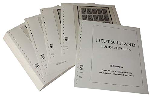 Feuilles pré-imprimées Allemagne 1970-1979 LINDNER album timbre philatélie