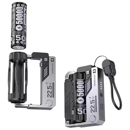 Chargeur rapide 3A Li-ion 18650 idéal pour le camping et voyage