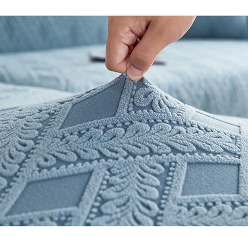 Housses canapé d angle forme L en velours extensible de qualité supérieure