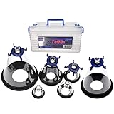 Caphstion Anesthesia Mask Transparency Manual Resuscitator Veterinary Anesthesia Breathing Cups 1#2#3#4#5#6# 6PC