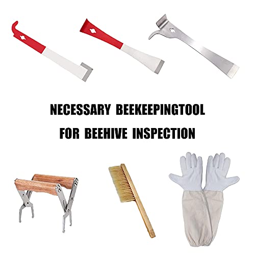 BeeCastle Beekeeping Supplies 22PCS Beekeeping Tools Kit, Bee Keeping Supplies-All Tools Kit Bee Keeping Starter Kit for Beginners and Professional Beekeepers - Image 4