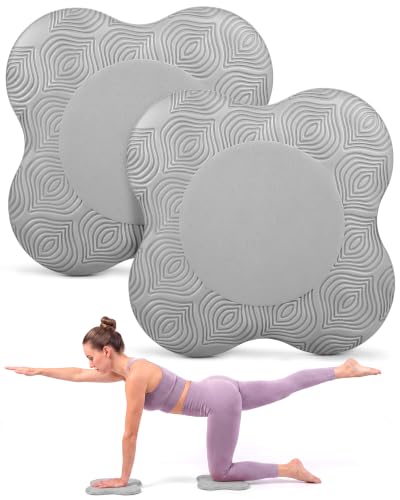 Yflingjie 2 packs Yoga Knee Pad Cushion Extra Thick for Knees Elbows Wrist Hands Head Foam Pilates Kneeling pad Yoga Knee Cushion Thick Exercise Pads for Knees Elbows Wrist Hands Head Foam Pilates
