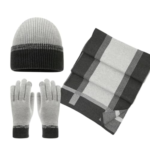 Conjunto gorro bufanda guantes invierno el regalo cálido ideal 2