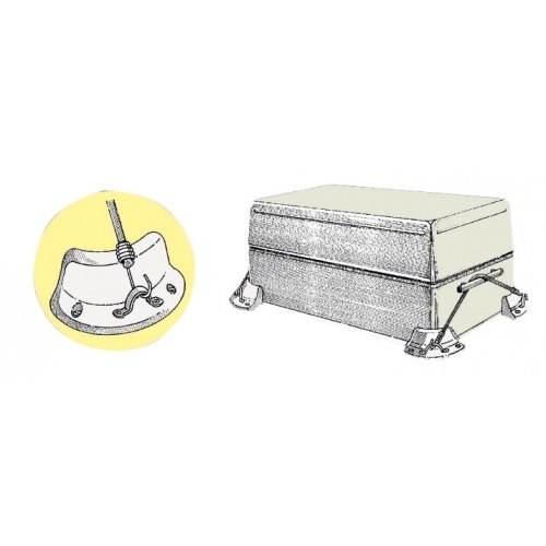 OSCULATI Kit ancoraggi per ghiacciaia