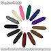Springy Afro Twist Hair 8 Packs Marley Twist Braiding Hair Pre Separated Spring Twist Hair for Faux Locs Crochet Hair Kinky Twist for Braiding Synthetic Hair Extensions (1b#, 24inch(Pack of 8)